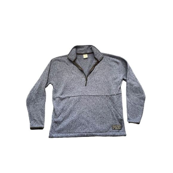 Victoria’s Secret PINK quarter zip sweatshirt - Picture 1 of 3